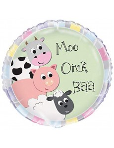 Balão Redondo Animais Quinta